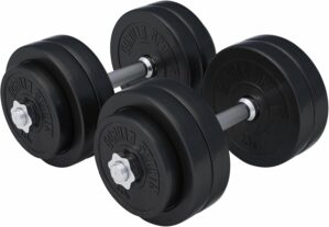 GORILLA SPORTS® Kurzhanteln 2er Se...