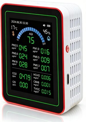 18-in-1-Raumluftqualitätsmonitor, ...