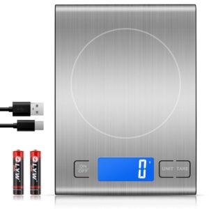 Diyife 15 kg Küchenwaage aus 304 E...