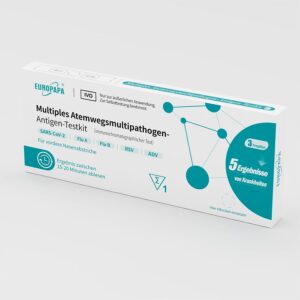 EUROPAPA 1 Stück 5-in-1 COVID-19, ...