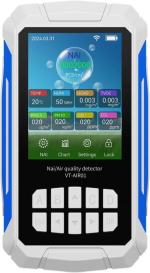 Luftqualitätsmonitor mit CO2, PM2,...
