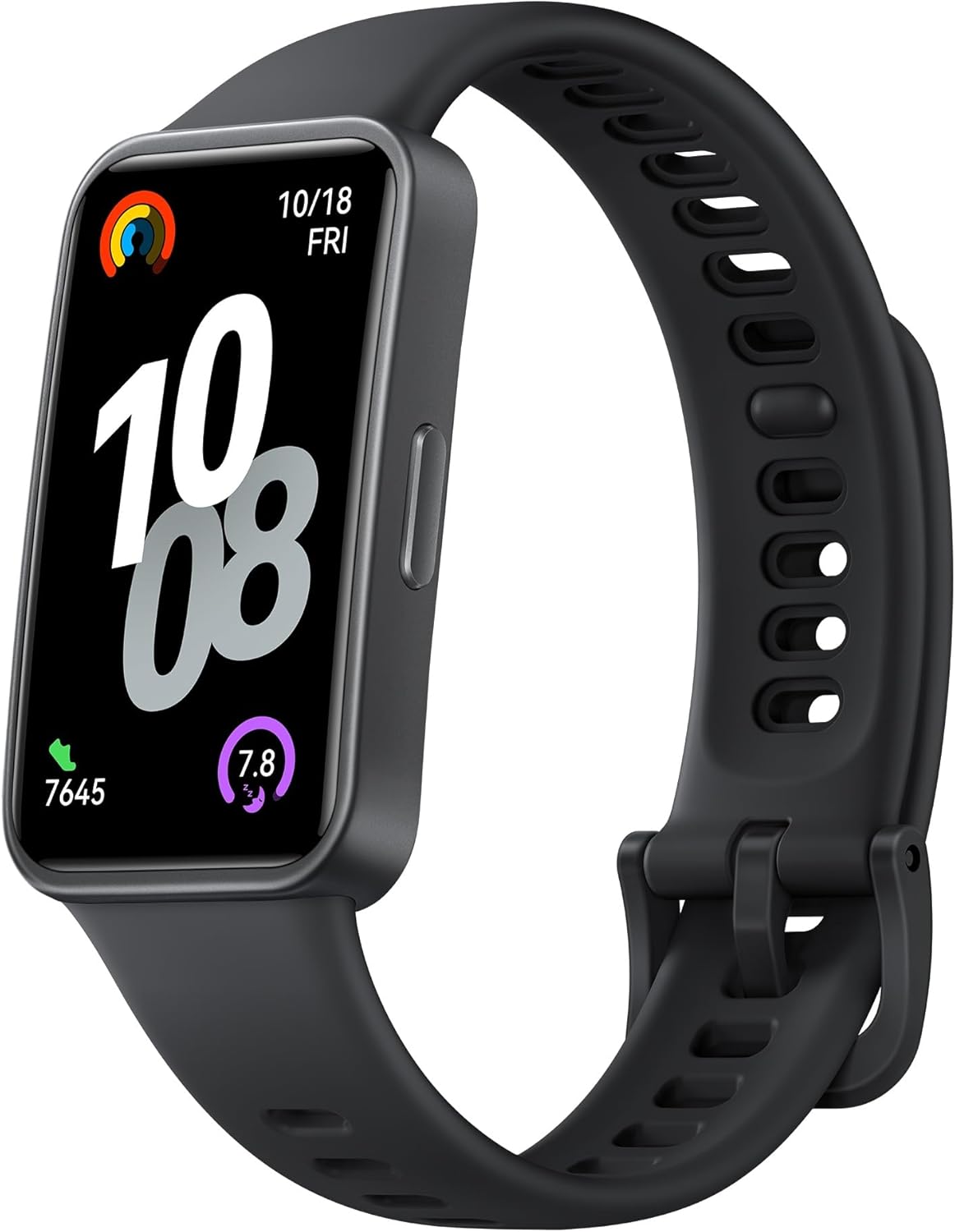 HUAWEI Band 10 Smartwatch Fitness-Tracker Schwarz | Das Tracking rund um die Uhr ermöglicht eine genaue Schlafanalyse und HRV-Messung. Perfekt für Fitnessbegeisterte zur täglichen Erholung.