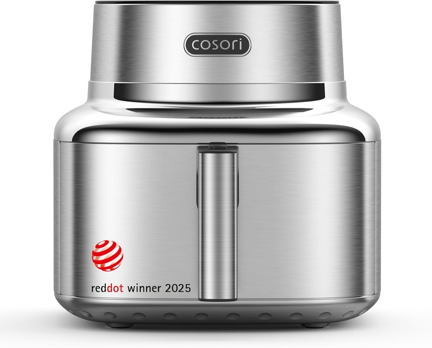 COSORI Airfryer | Kultige Single | 96 % Metall | Keramikbeschichtung ohne PFAS und BPA | 7-in-1 6,2L Heißluftfritteuse | 61 % Energieeinsparung | 50+ Rezepte | Spülmaschinenfest | Silber | SE601S