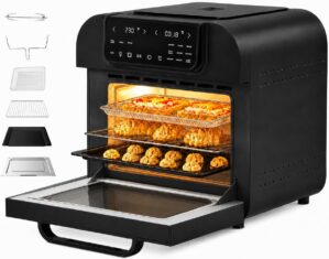 16-Liter-Heißluftfritteuse XXL mit...