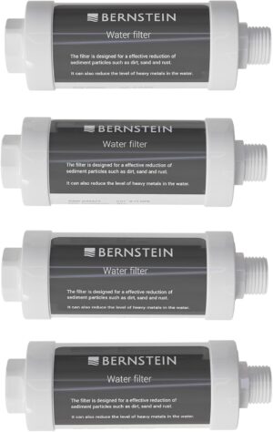 Bernstein 4x Wasserfilter für Dusc...