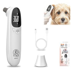 Hundefieberthermometer mit LED-Anze...