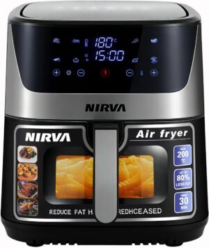 Nirva Heißluftfritteuse, 8,5 l, ö...