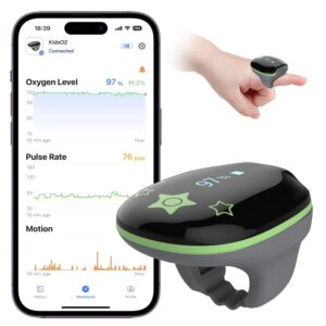 Viatom Pulsoximeter für Kinder, tr...