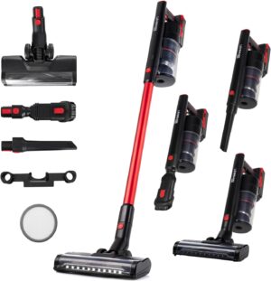 LEHMANN Akku-Staubsauger 3-in-1, Ak...