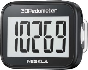 NESKLA 3D-Schrittzähler zum Gehen,...