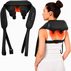 Kabelloses Shiatsu-Massagegerät 4D...
