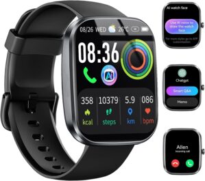 Smartwatch Herren Damen mit ChatGPT...