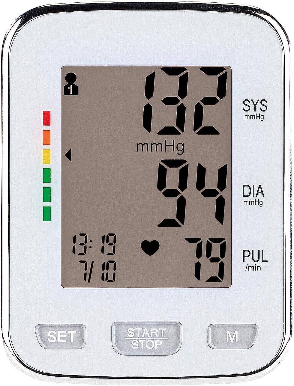 Newgen Medicals Blutdruckmessgerät: Med. Handgelenk-Blutdruckmessgerät, XL-Display, 2x 60 Speicherplätze (Blutdruckmessgerät, Blutdruckmessgerät, Messung) – Bild 3