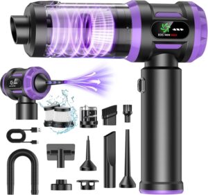 Handstaubsauger Akku 27000Pa mit LE...