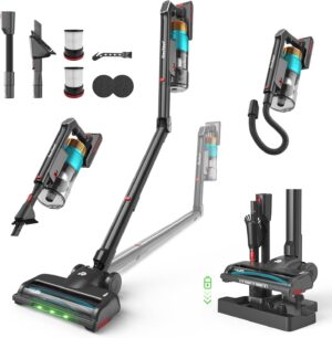 ElecKeys Akku-Staubsauger 55000 Pa/...