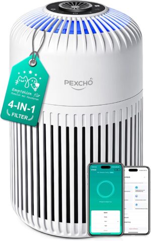 PEXCHO Luftreiniger für Allergiker...