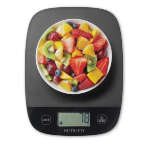 NUTRI FIT Digitale Küchenwaage, ul...