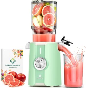 LINKChef Slow Juicer Elektrischer E...