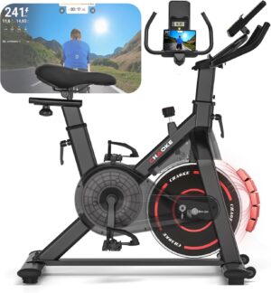 (UPGRADE) Heimtrainer Fahrrad mit A...