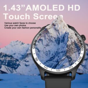 Herren Smartwatch 1,43 Zoll AMOLED ...