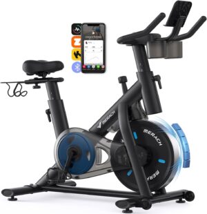 MERACH Heimtrainer Fahrrad mit vers...