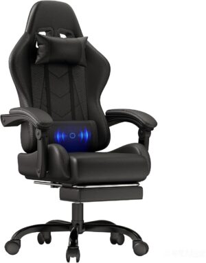 JUMMICO Gaming Stuhl, Bürostuhl er...