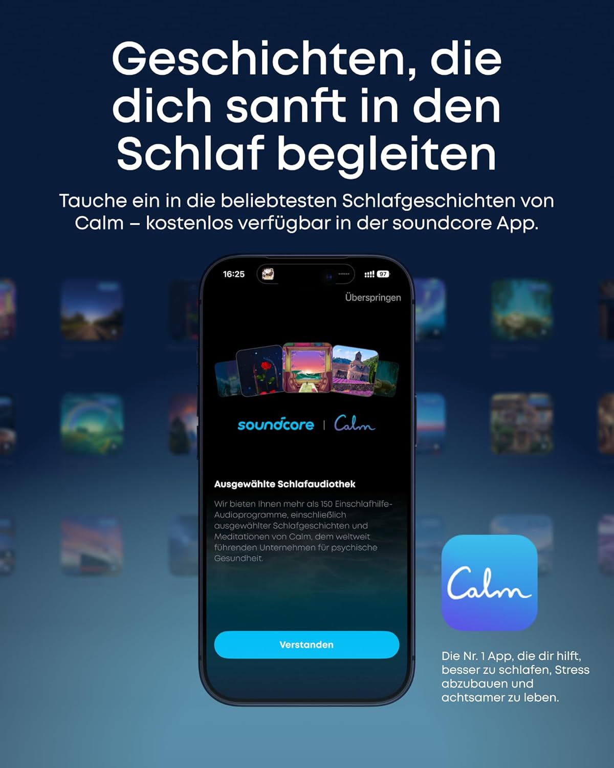 soundcore Anker Sleep A30 Schlafkopfhörer, geräuschmaskierende Bluetooth-Kopfhörer, adaptives Schnarchmaskensystem, besonders bequem für Seitenschläfer, 45-Stunden-Akku – Bild 8