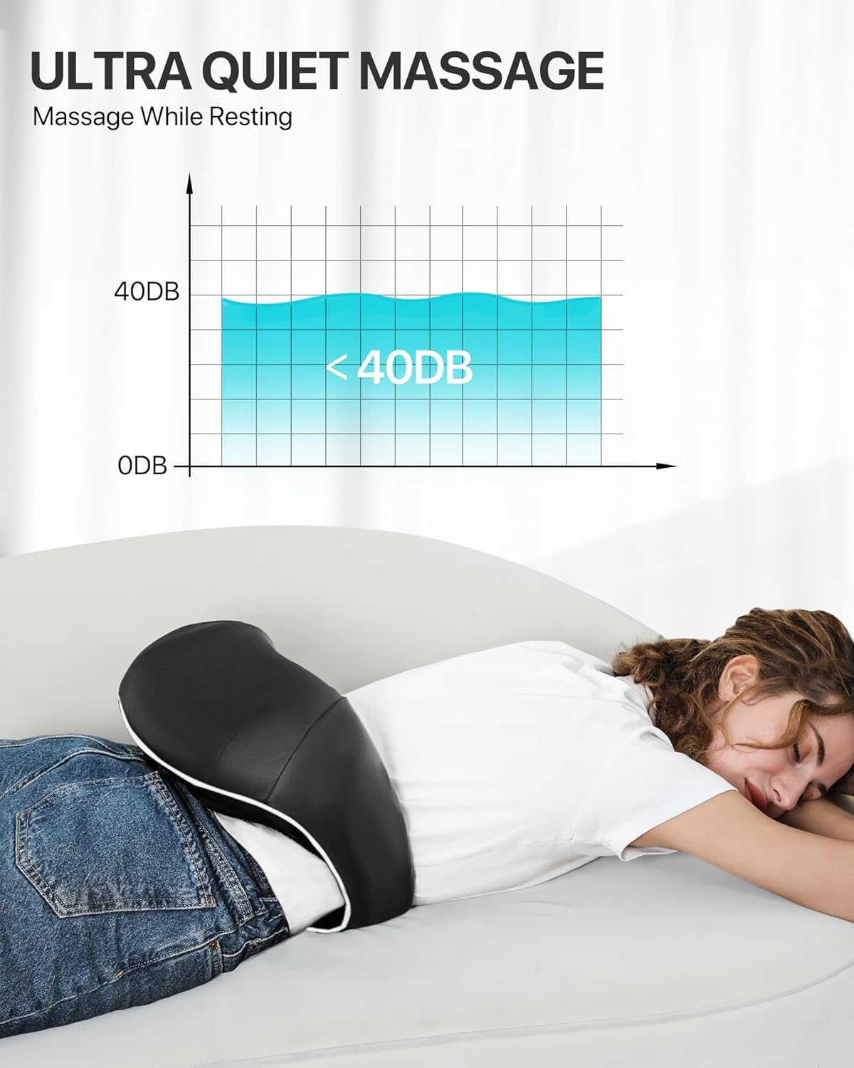 Nackenmassagegerät mit Wärme, 3D-Nackenmassagegerät, Shiatsu-Massagegerät für Rücken, Schulter, Weihnachtsgeschenke für Papa, Mama, Rückenmassagegerät für Damen und Herren – Bild 6