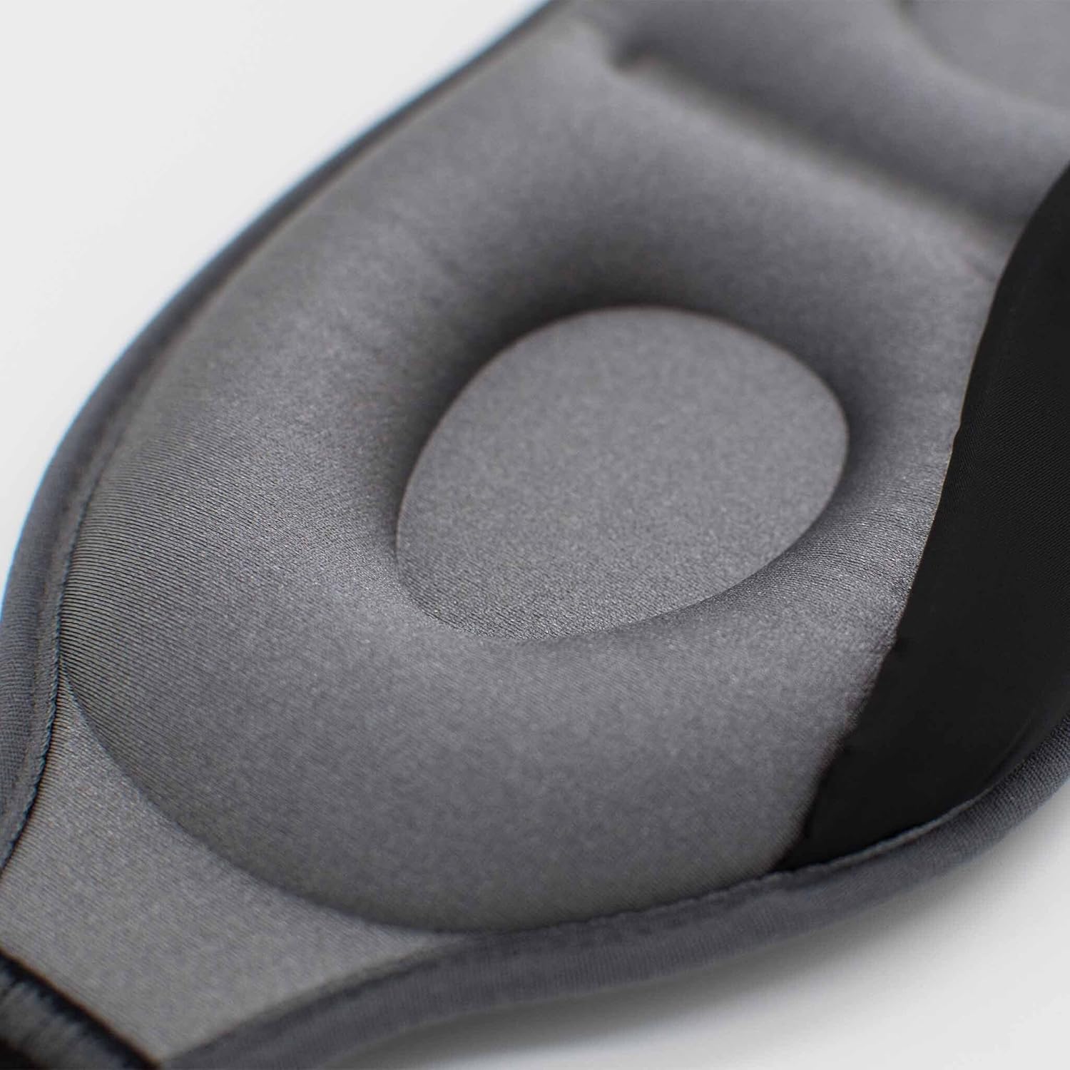 3D-Deluxe-Schlafmaske für Damen und Herren, Seitenschläfer-Augenmaske mit tiefen Augenhöhlen für Wimpern, Augenbinde 100 % dunkel zum Schlafen, bequeme Schlafmaske für Reisen, Grau – Bild 5