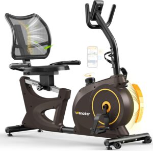 Ergometer-Liege-Heimtrainer mit Mag...