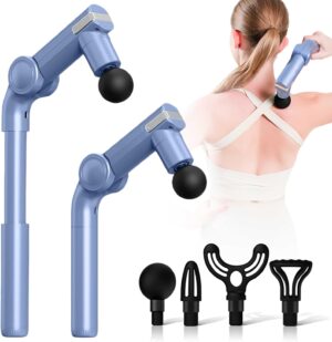 Massagepistole mit 4 Köpfen, 3-in-...
