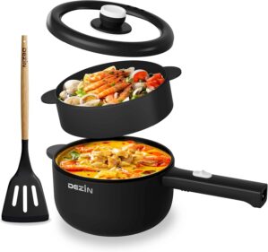DEZIN Elektrischer Hot Pot, 2L anti...