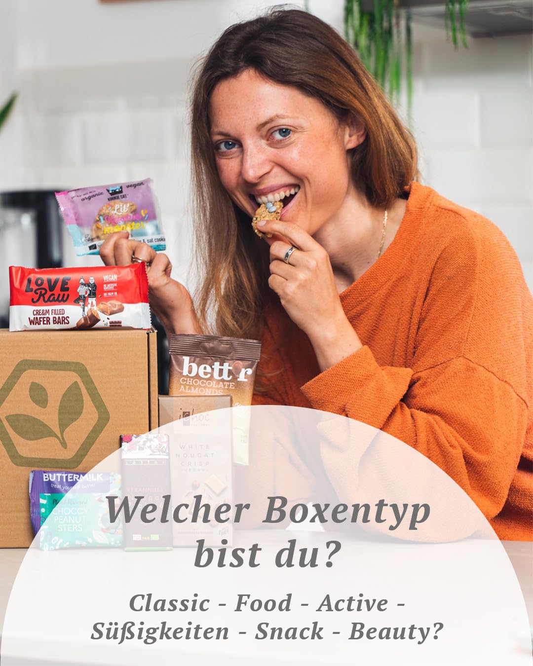 Vegan Box Food Geschenkbox, 100 % veganes Essen, mit mindestens 9 Produkten – Bild 7