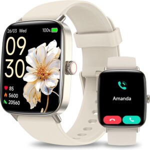 Damen Smartwatch, 1,85 Zoll Smartwa...