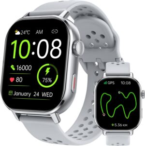uaue Smartwatch Damen Herren mit GP...