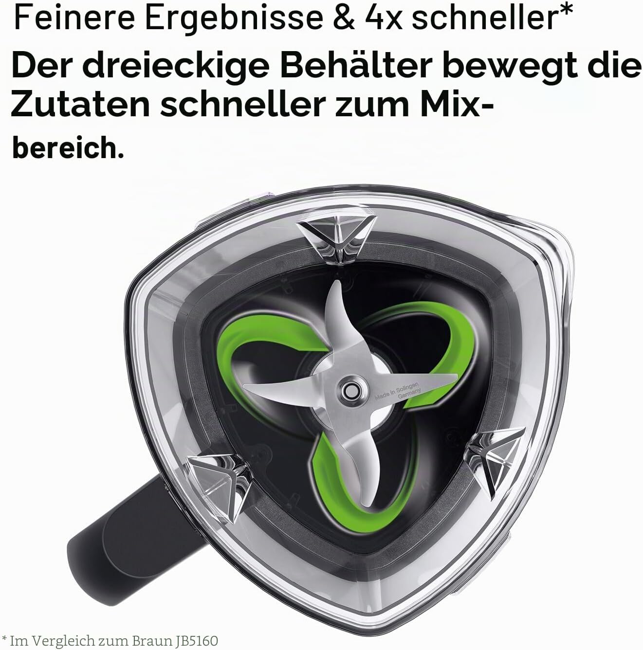 Braun PowerBlend 9 JB9040BK Hochleistungsmixer mit 1600 Watt Motor, 2 L Tritan-Behälter, 18 Programme, 10 Geschwindigkeiten, Schwarz – Bild 6