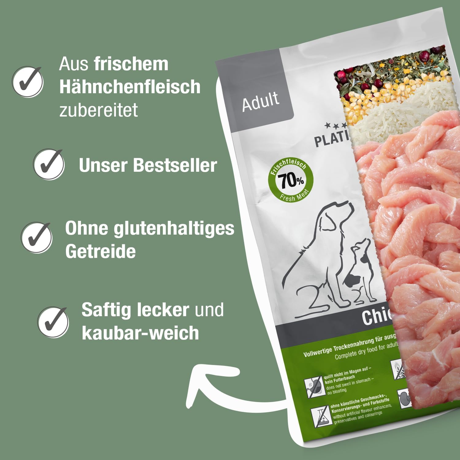 Platinum Adult Chciekn (5 kg) – Bild 2
