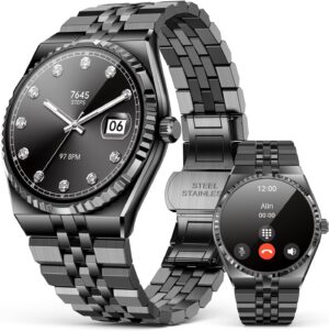 2026 Runde Smartwatch für Herren, ...