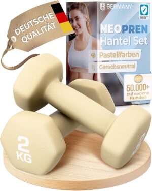 HQ Germany® Hanteln-Set (geruchsne...