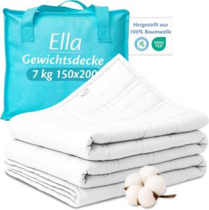Ella Gewichtsdecke 150 x 200, 7 kg,...