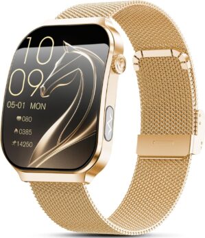 2026 Neu Smartwatch Damen mit EKG+H...