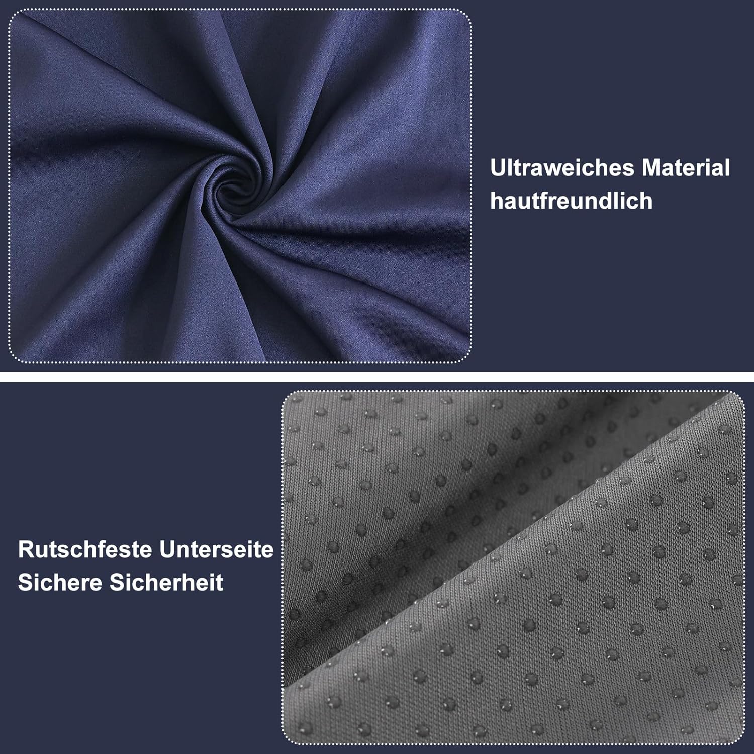GOFORIT Ergonomisches Rückenkissen für Liege- und Schaukelstuhl – 68 cm, extra hoch, weiches 2-in-1-Nacken- und Lendenkissen, rutschfester, waschbarer Bezug, für Sofa und Bürostuhl – Bild 4