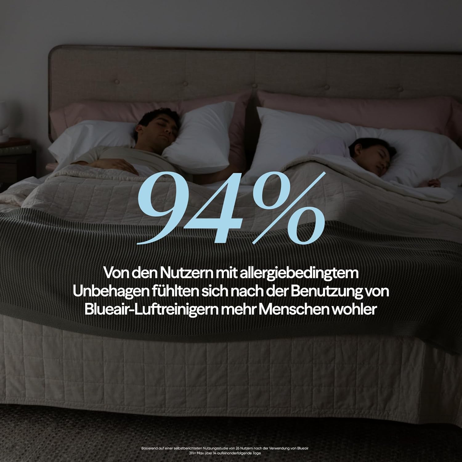 BLUEAIR Luftreiniger für Räume bis 43 m² – Smart, leise, HEPA Silent-Technologie, ideal für Zuhause, Schlafzimmer, Kinderzimmer, gegen Staub, Allergene, Rauch, Schimmel, Tierhaare – Blue Pure 511i max – Bild 13
