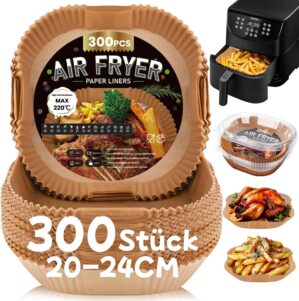 300 Stück Backpapier für Heißluf...