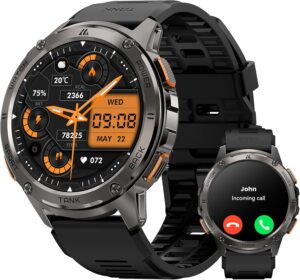 KOSPET Tank T3 Herren Smartwatch mi...