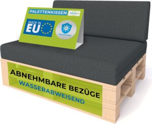 2er-Set Palettenkissen für Europal...