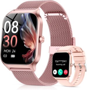CASCHO Smartwatch Damen mit Telefon...