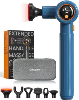 Massagepistole mit Wärmefunktion u...