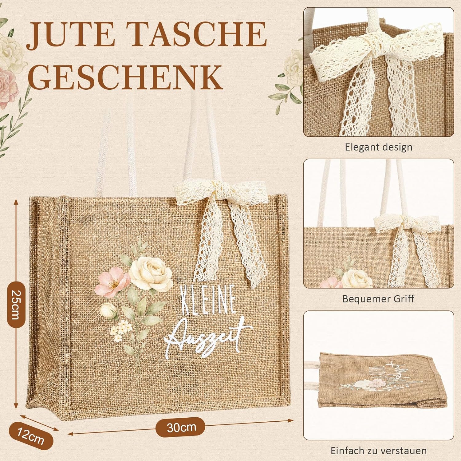BBTO Kleiner Auszeit-Geschenkkorb, Wellness-Geschenkset für Frauen, Entspannungsrituale, Geschenkset für Sie, Muttertag, 18, 40, 50, 60, 70. Geburtstag, Geschenk für beste Freundin, Tante, Schwester, Mama, Oma – Bild 3