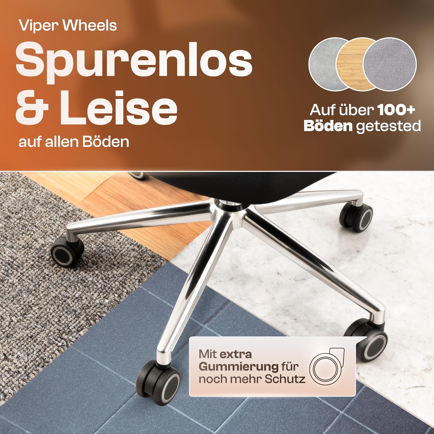 Bravo Ergonomischer Bürostuhl (Original) Schreibtischstuhl Ergonomisch mit 8 Komforteinstellungen | Gaming-Stuhl und Drehstuhl für Heim- und Bürobedarf | Bürostuhl und Chefsessel bis 150 kg – Bild 7
